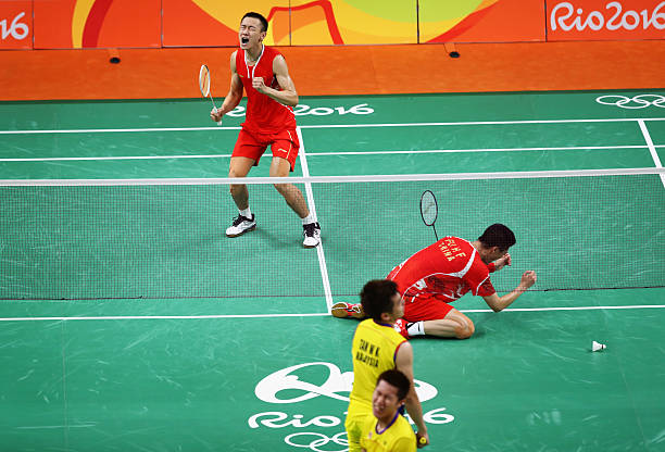 冠军诞生!男双羽毛球决赛高清全场录像